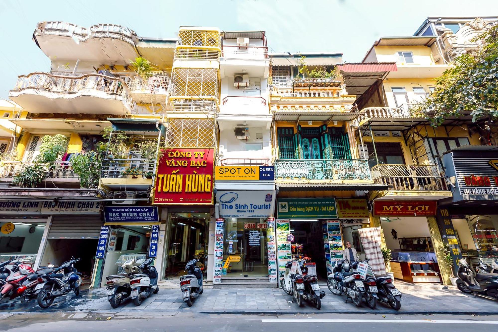 Oyo 604 Queen Hotel Spot-On Hanoi Zewnętrze zdjęcie
